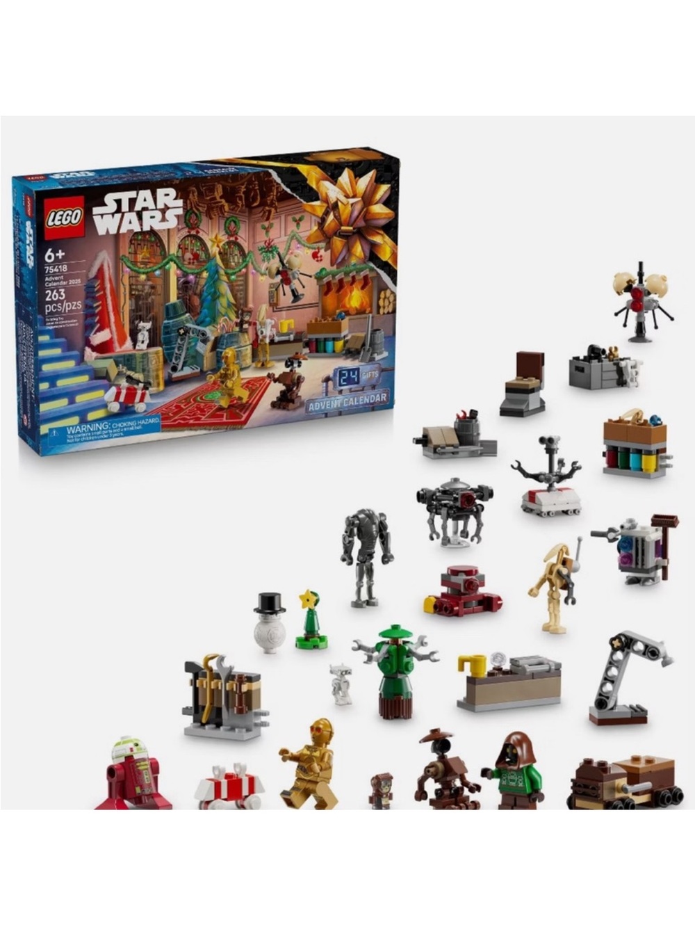 LEGO - Star Wars Advent Calendar 2025 Kids Toy 75418 Christmas Holiday NEW